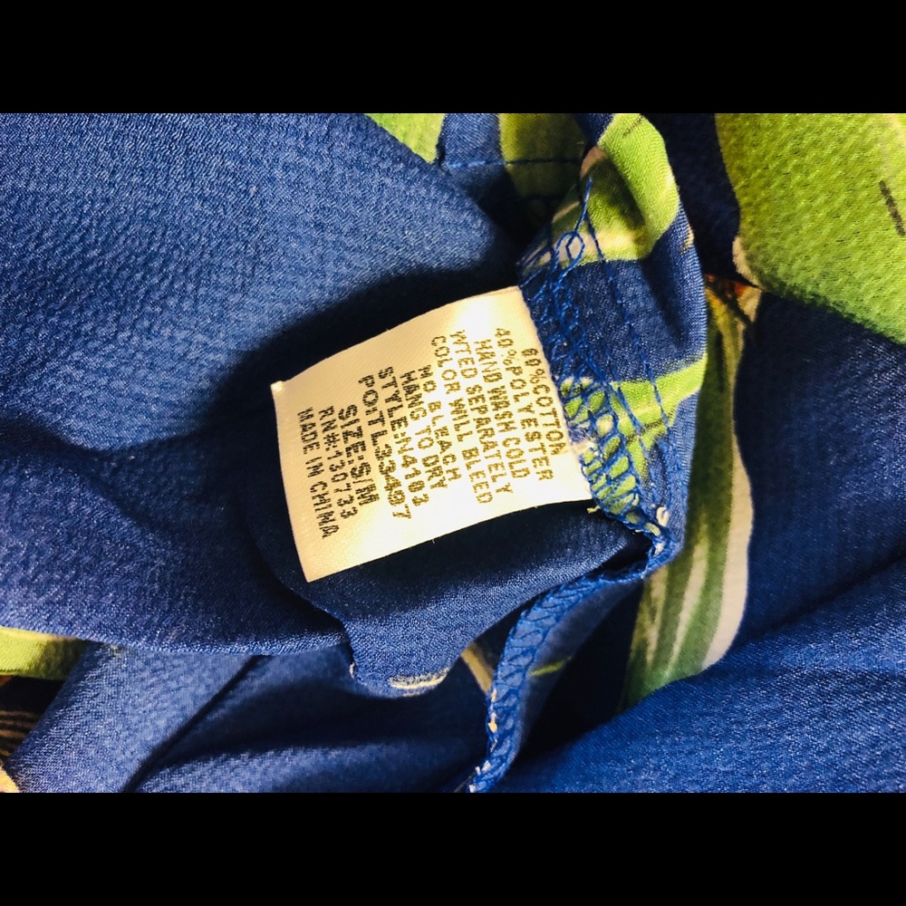Umgee | Royal Blue Floral Kimono - Picture 6 of 6